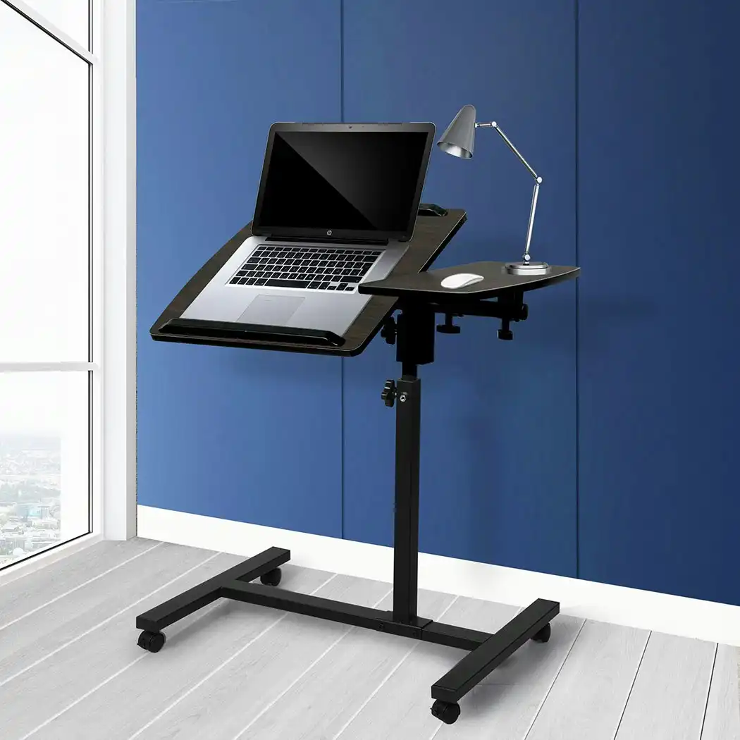 Levede Mobile Laptop Desk Adjustable Foldable Computer Table Stand Office Bed