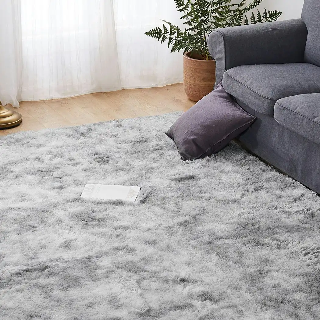 Marlow Floor Rug Shaggy Rugs Soft Large Carpet Area Tie-dyed Mystic 160x230cm
