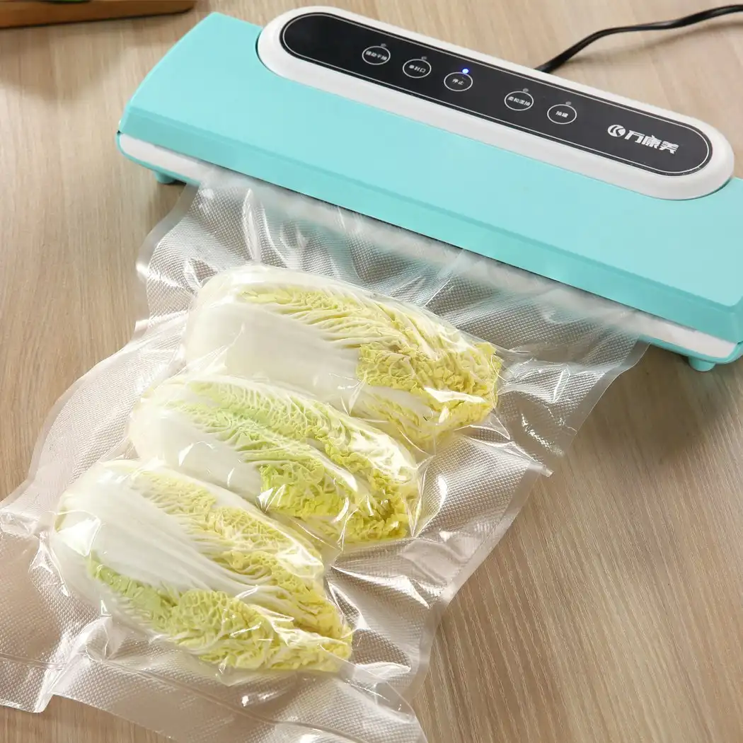 Traderight Group  100x Food Vacuum Sealer Rolls Storage Bags Saver Seal Commercial Heat 20x30cm
