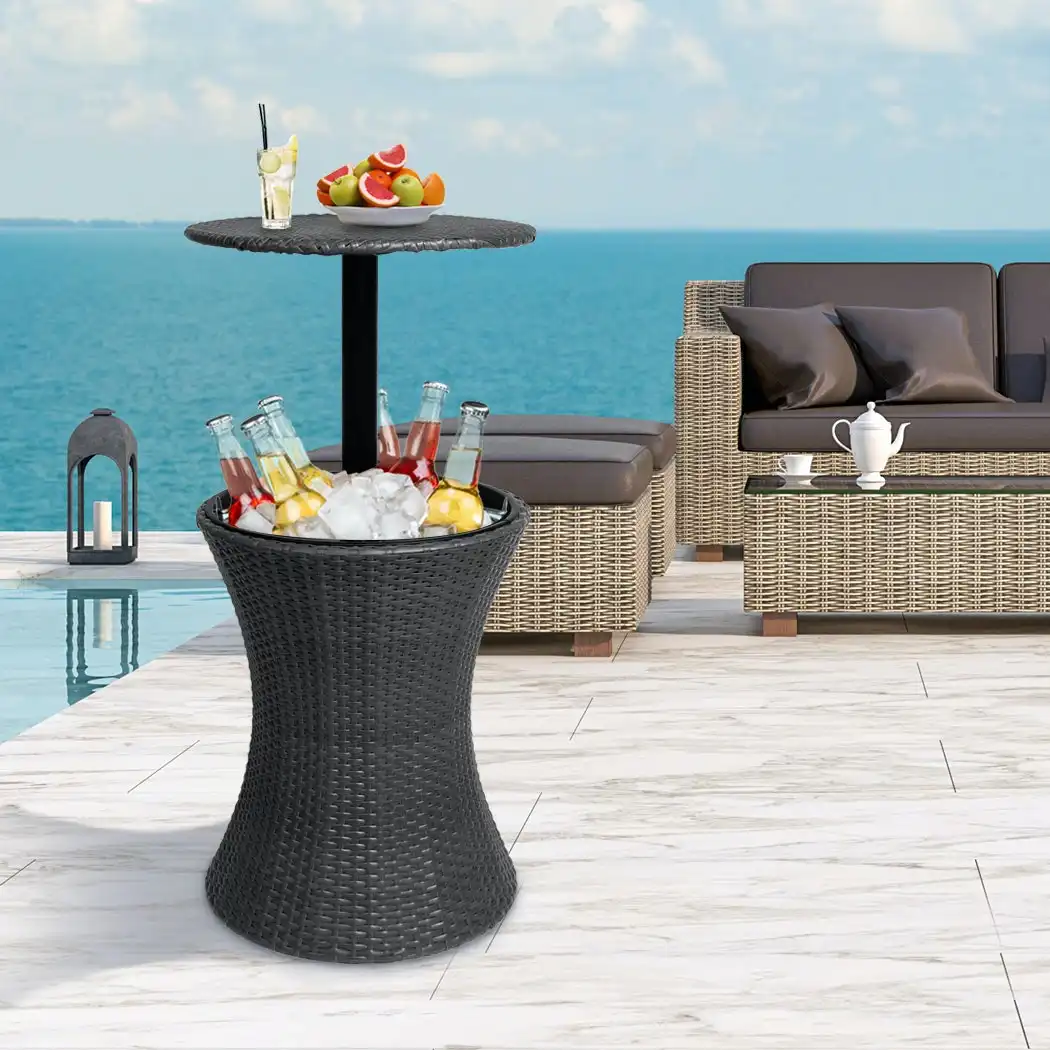 Levede Cooler Ice Bucket Table Bar Outdoor Setting Furniture Patio Pool Storage