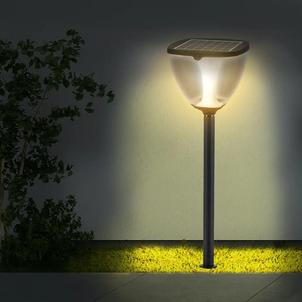 Emitto LED Solar Powered Garden Lights Pathway Landscape Lawn Lamp Patio 100cm