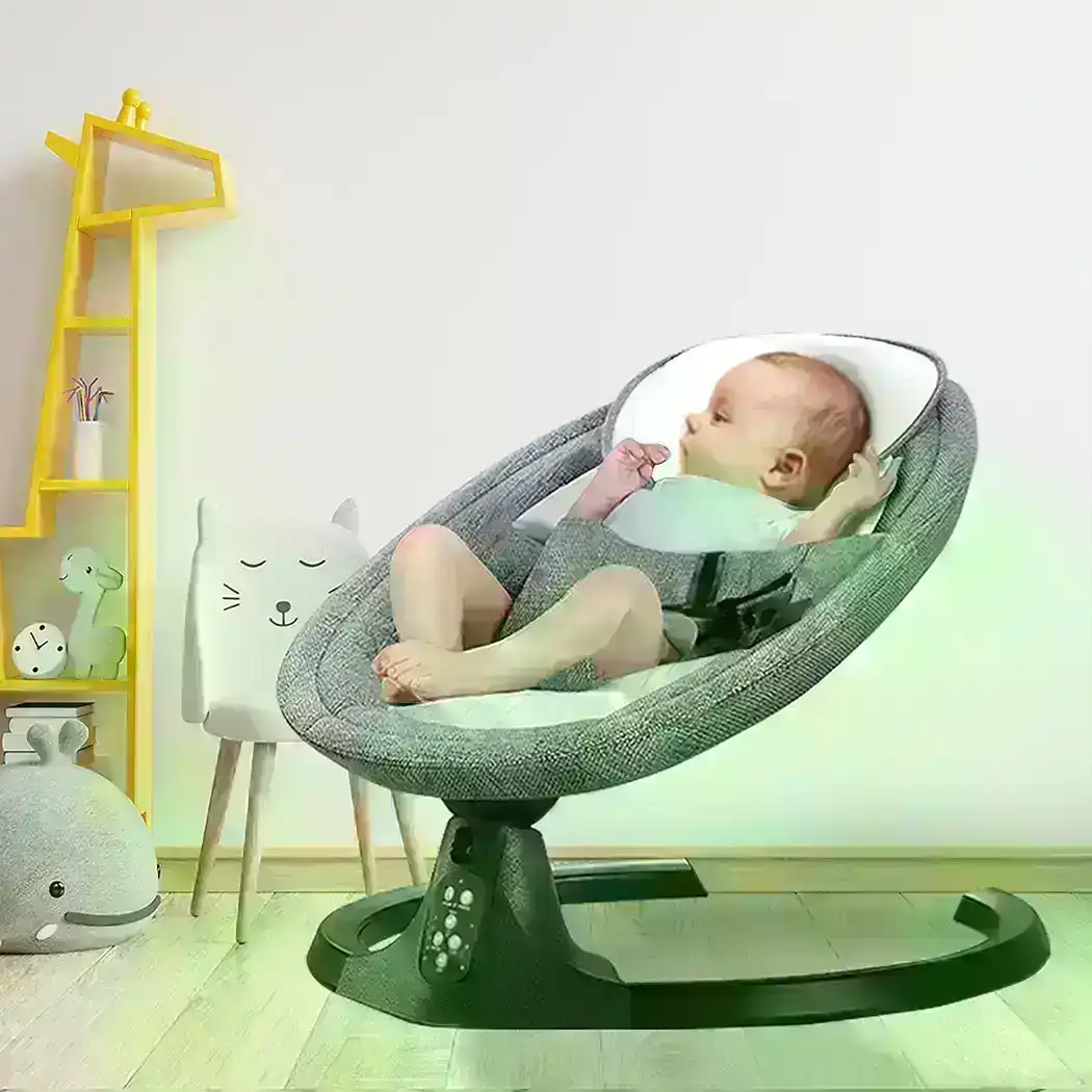 BoPeep Baby Swing Cradle Rocker Bed Electric Bouncer Seat Infant Remote Chair