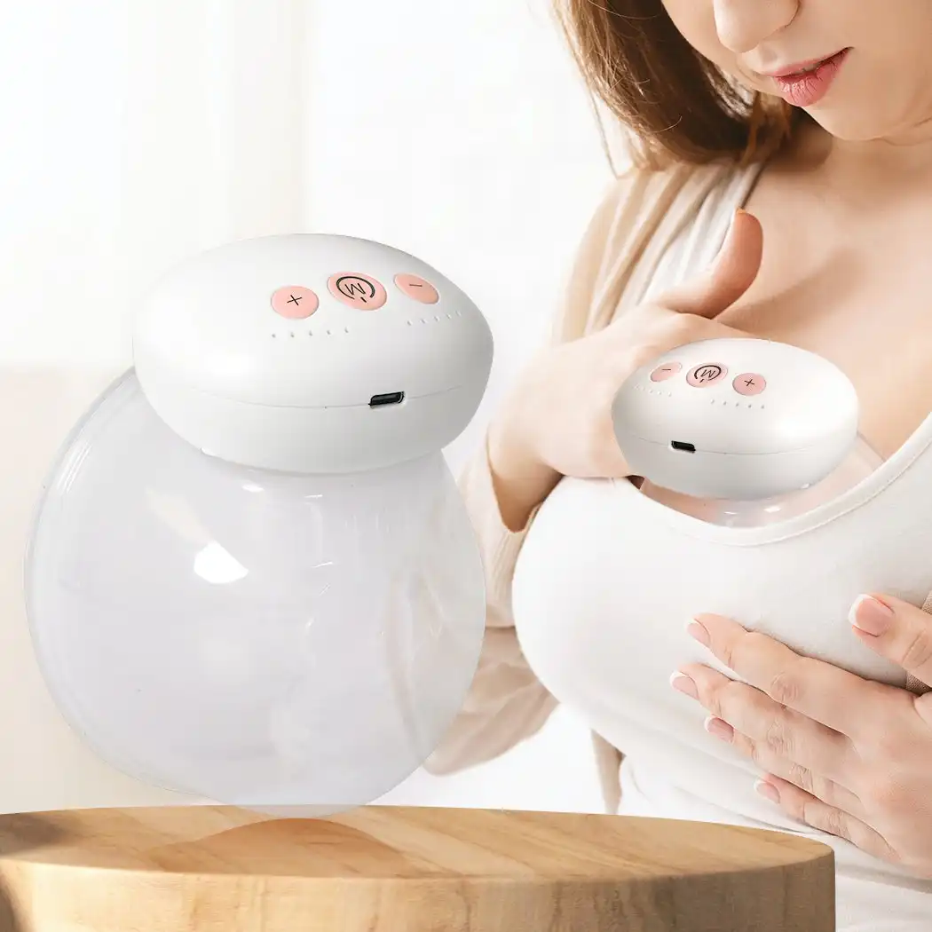 Traderight Group  Portable Electric Breast Pump Wearable USB Silent Hands-Free Automatic Milker