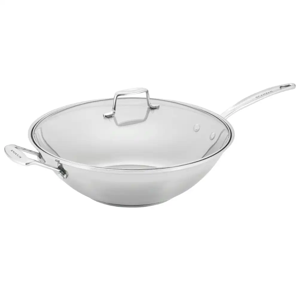 Scanpan Impact 36cm Covered Wok With Lid