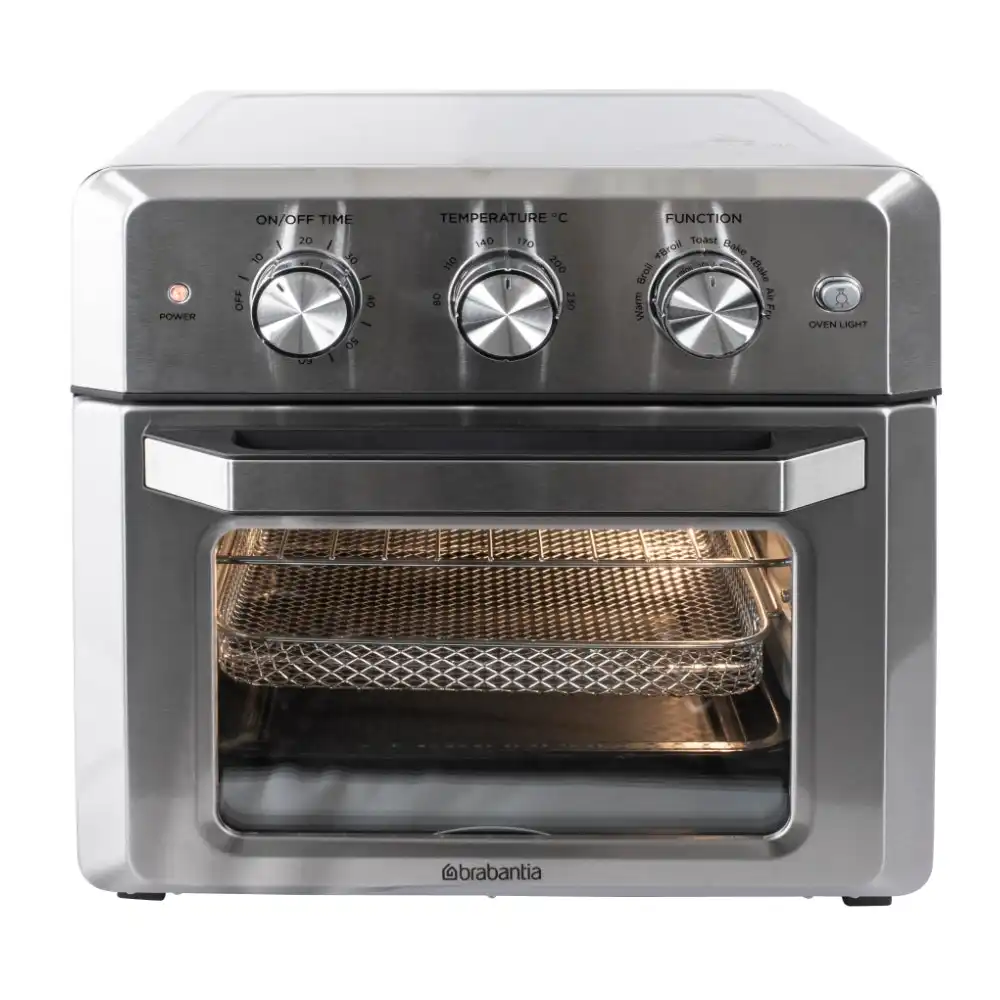 Brabantia 18L Air Fryer Oven Stainless - Healthy Cooker Airfryer