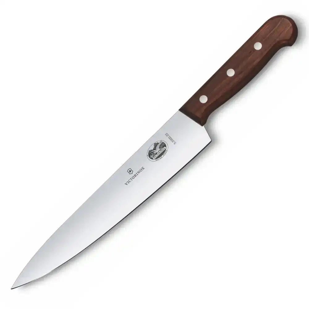 Victorinox Cooks Carving Knife 22cm Rosewood I 5.2000.22G