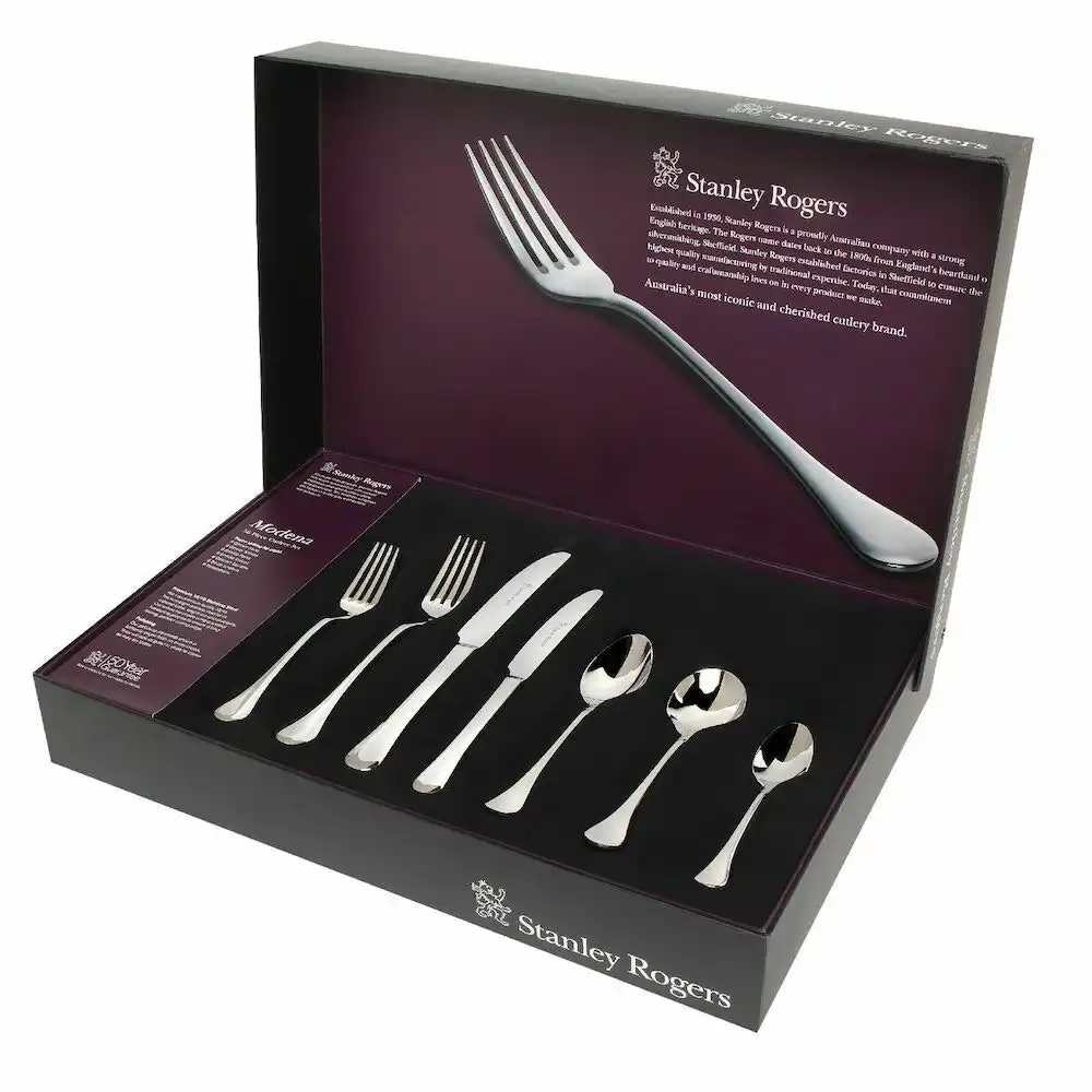 Stanley Rogers 56 Piece Stainless Steel Modena 56pc Cutlery Set