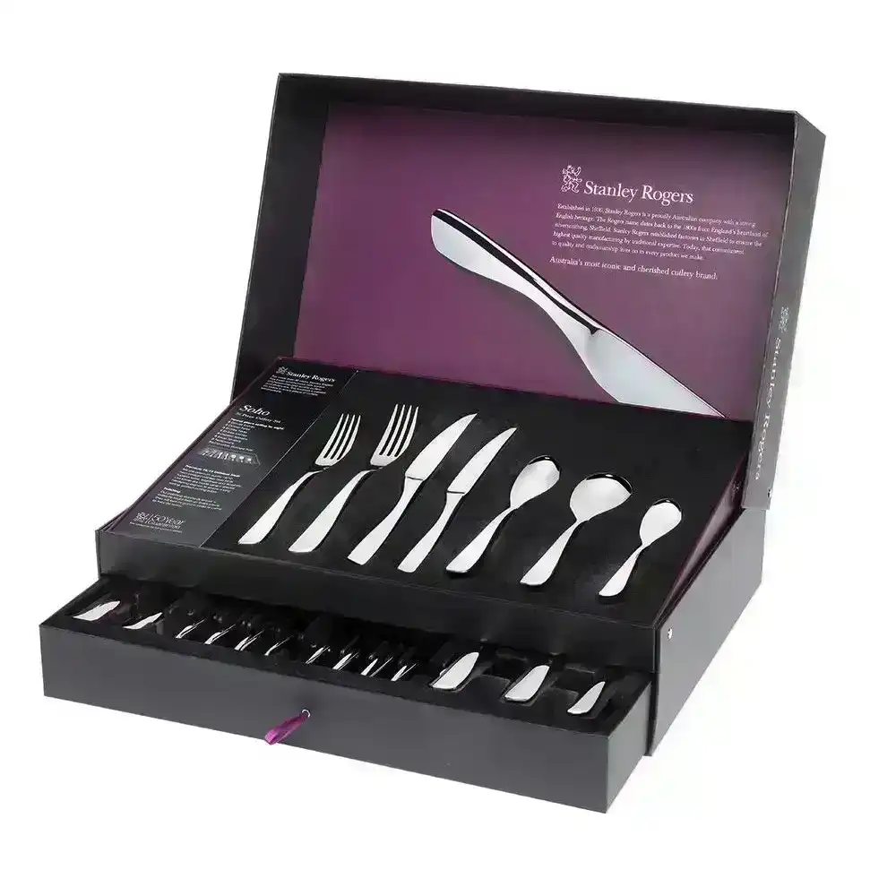 Stanley Rogers 56 Piece Stainless Steel Soho 56pc Cutlery Set
