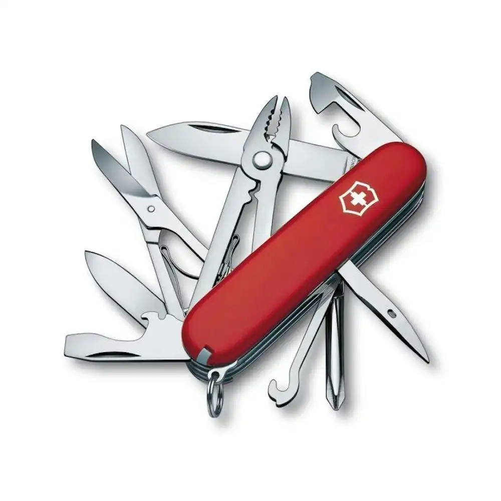 Victorinox Deluxe Tinker Pocket Swiss Army Pocket Knife | 17 Functions