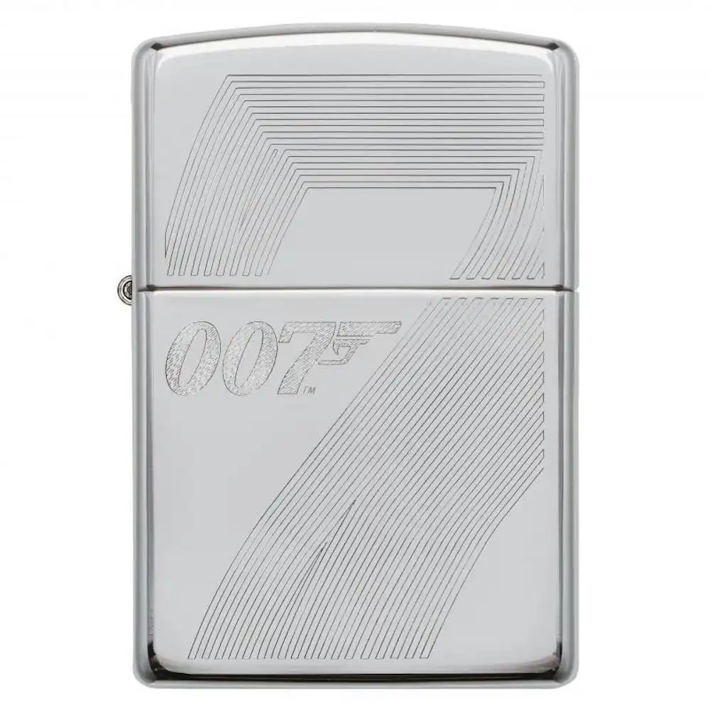 Zippo James Bond Design HP Chrome Lighter