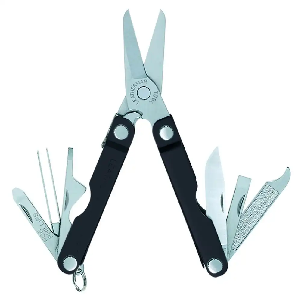 Leatherman Micra Black Stainless Multi Tool Scissors Knife