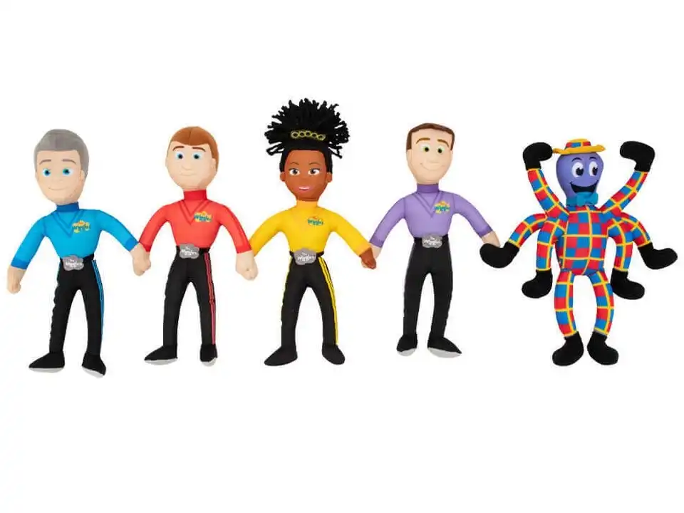 The Wiggles Mini Plush Collector Set 5 Pack