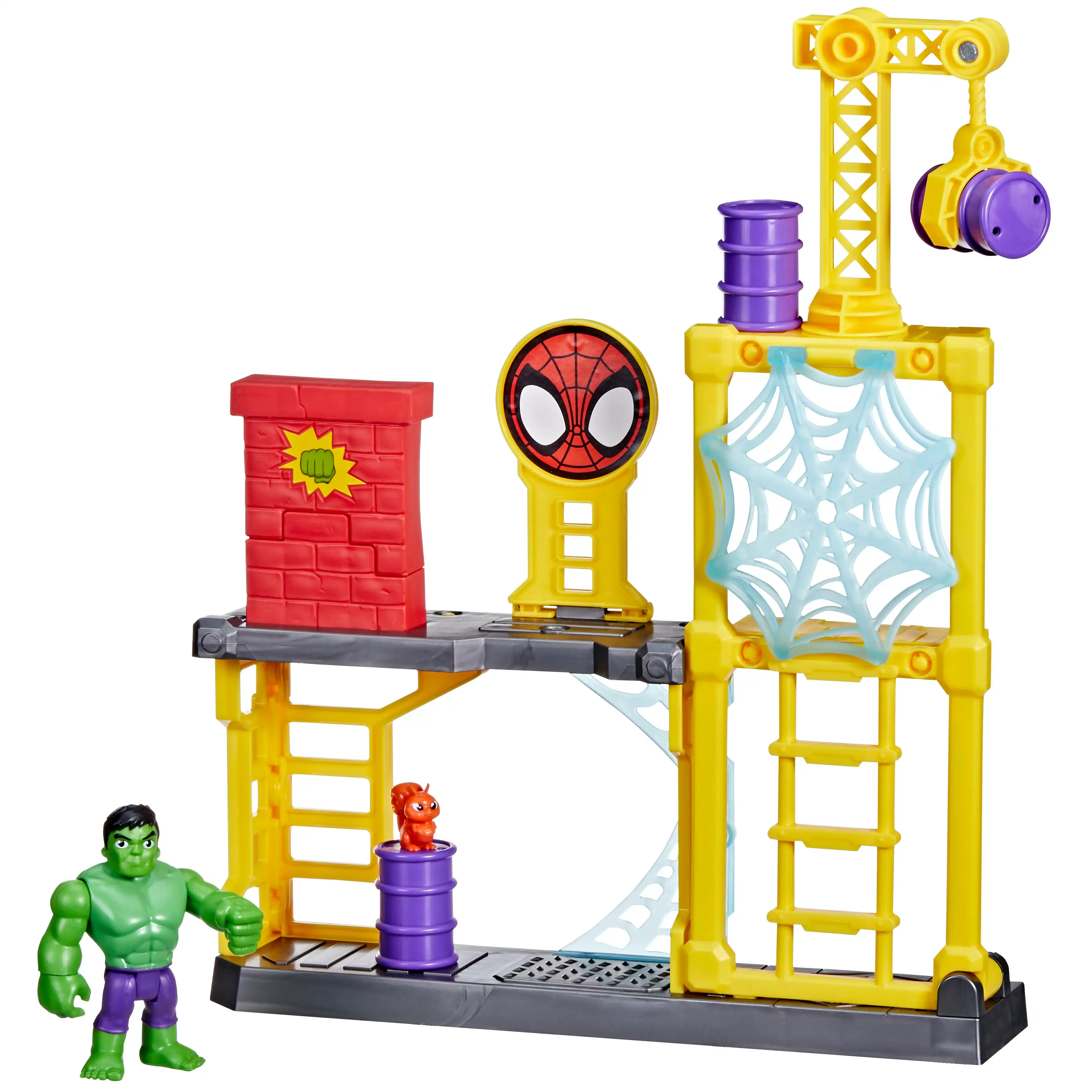 Spidey and His Amazing Friends Hulk Deconstruction Playset
