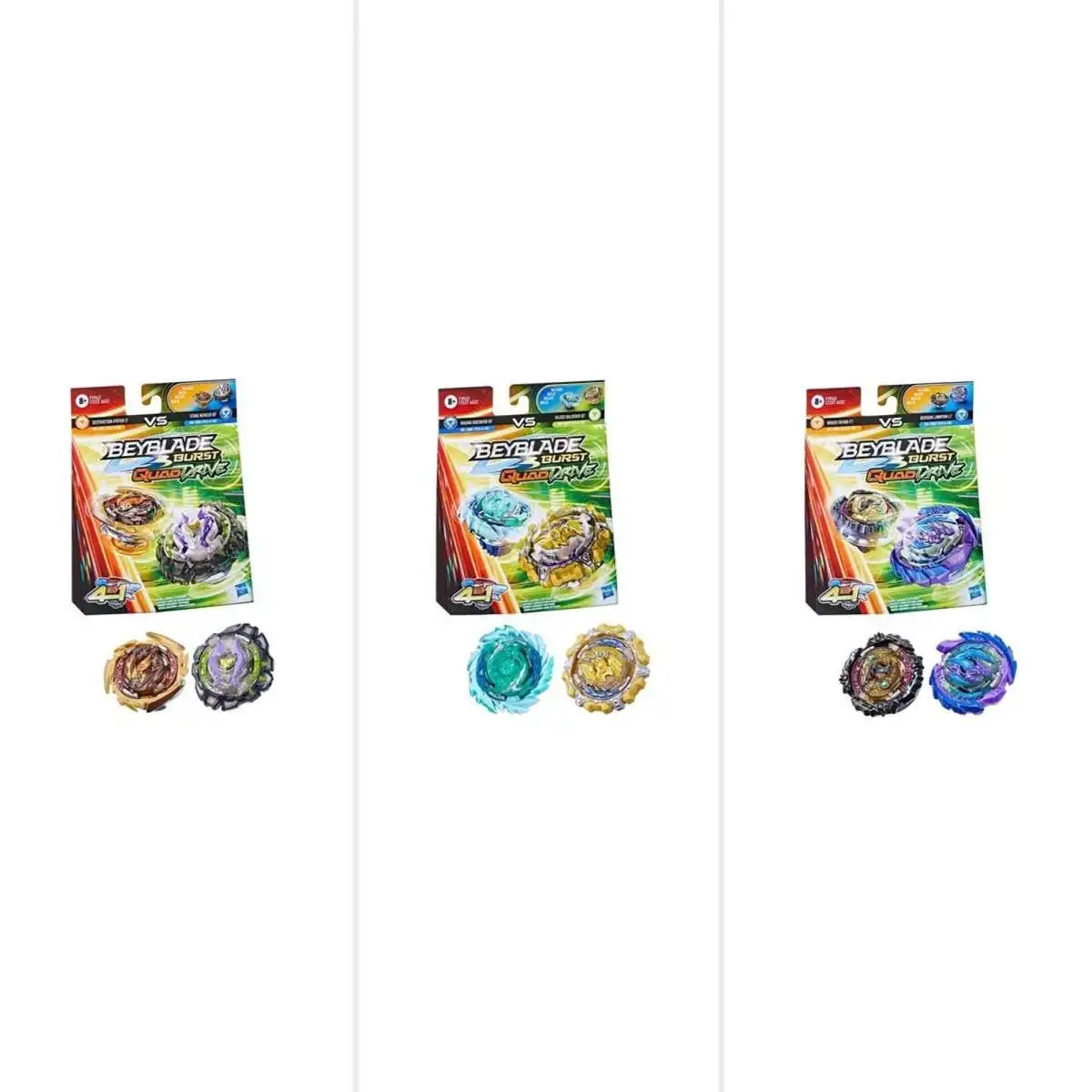 Beyblade Burst QuadDrive Spinning Top Dual Pack