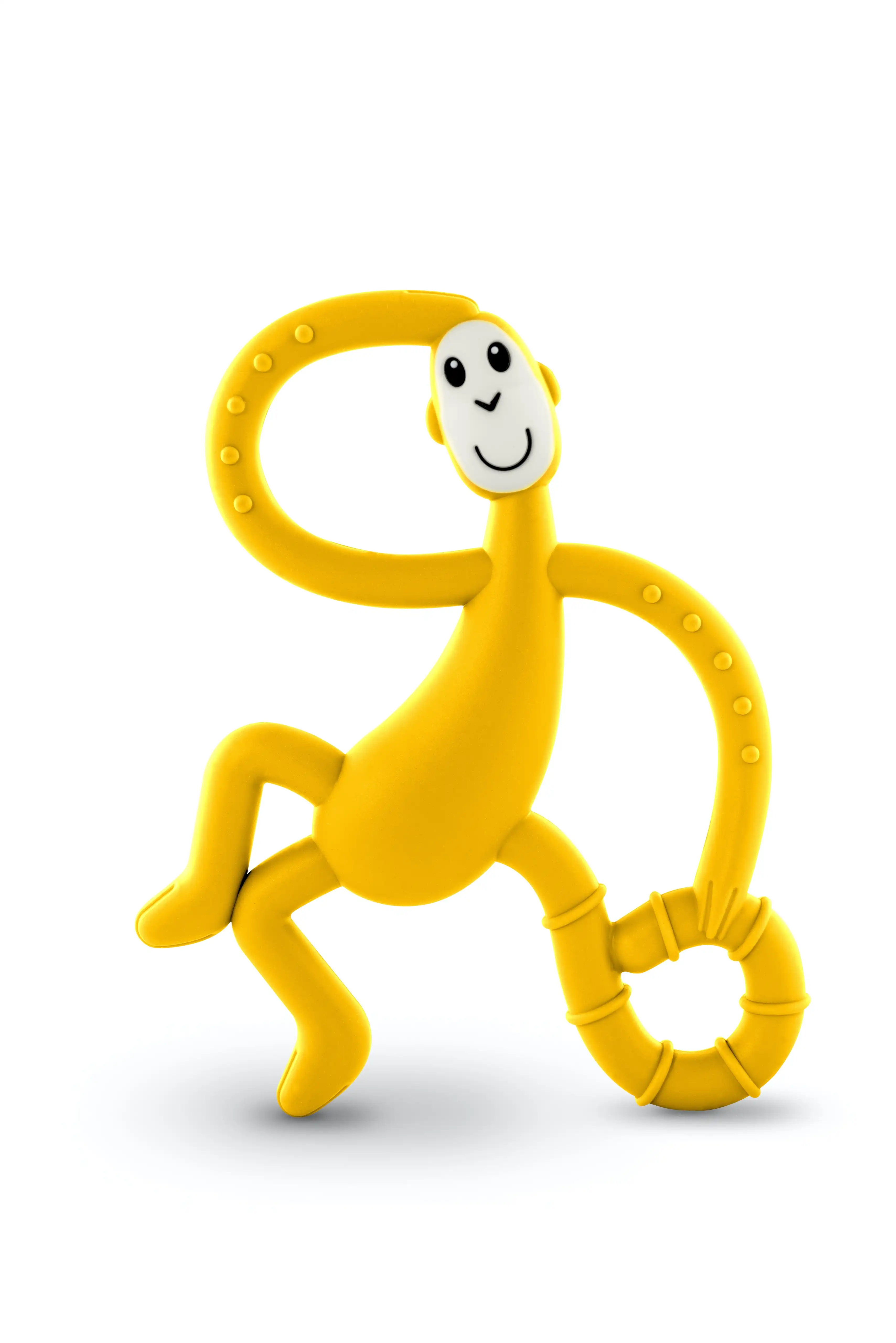Matchstick Monkey Dancing Monkey Teether Yellow