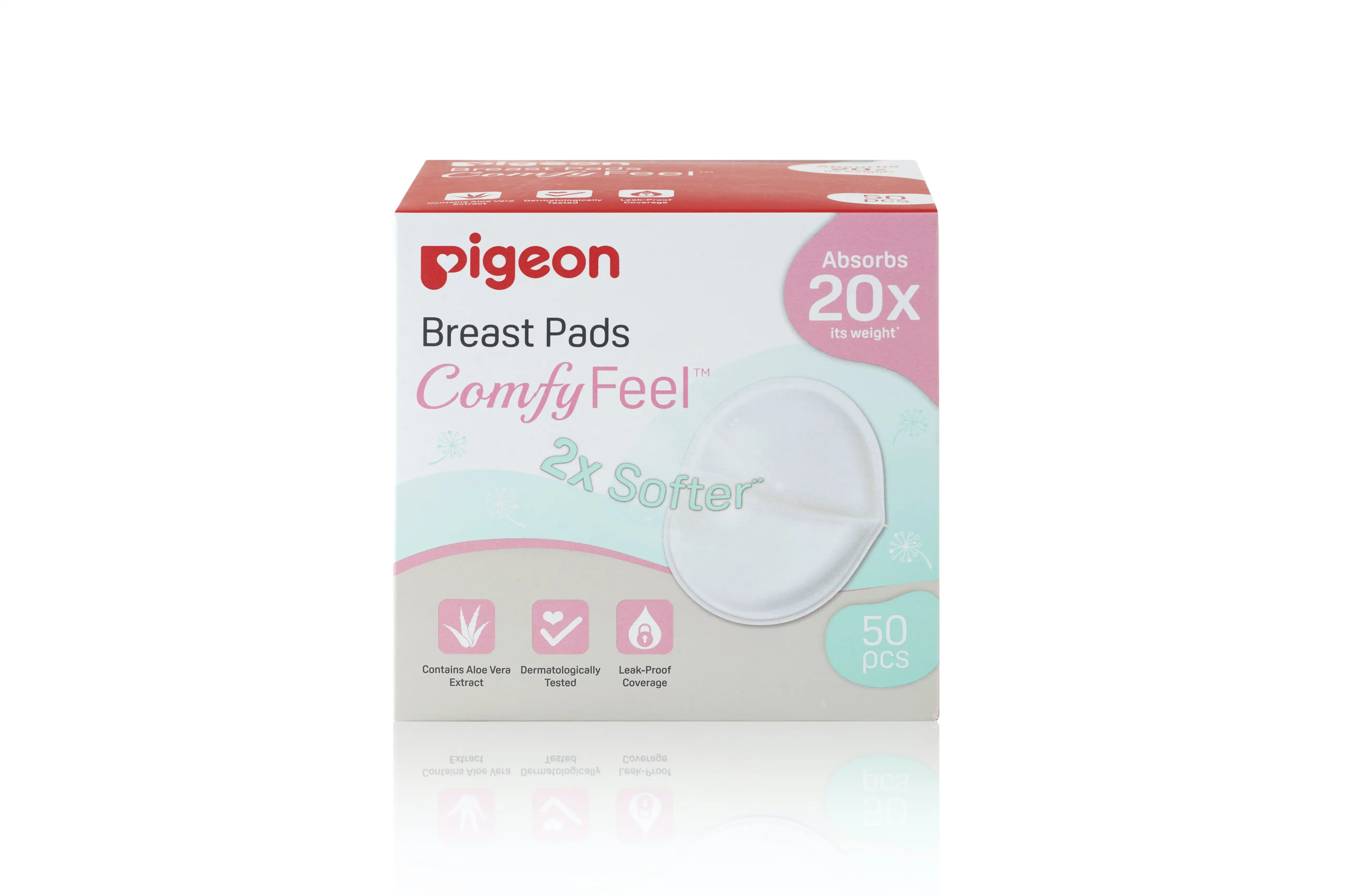 PIGEON ComfyFEEL Breast Pads - 50s