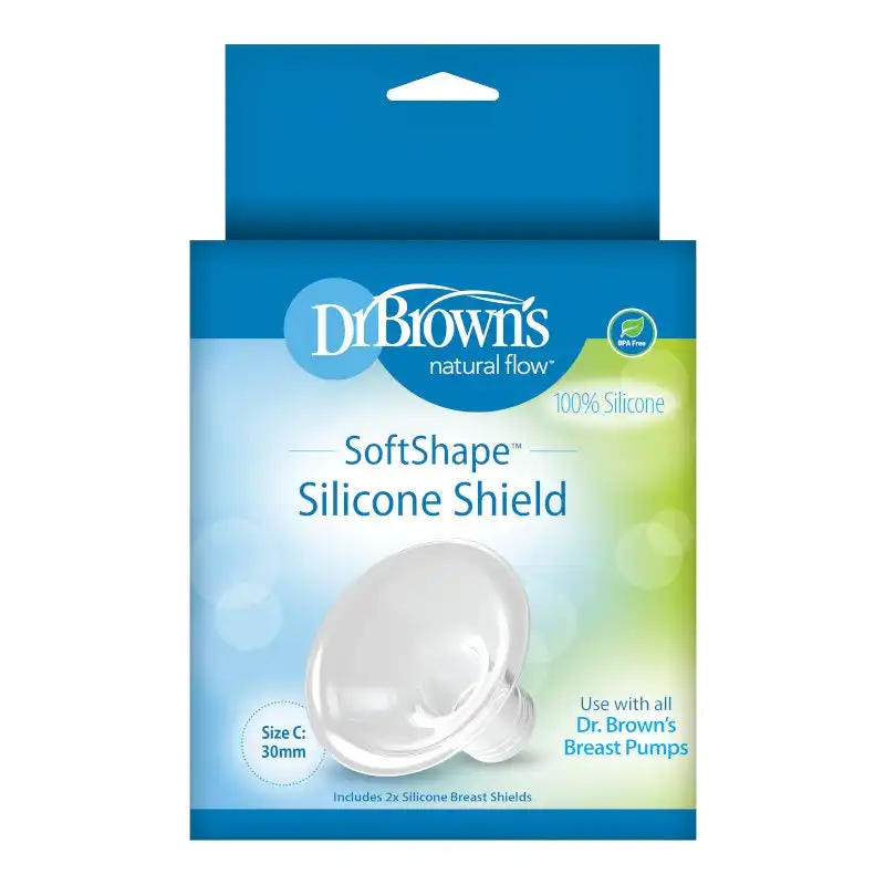 Dr Browns Softshape Silicone Shields Size C 2 Pack