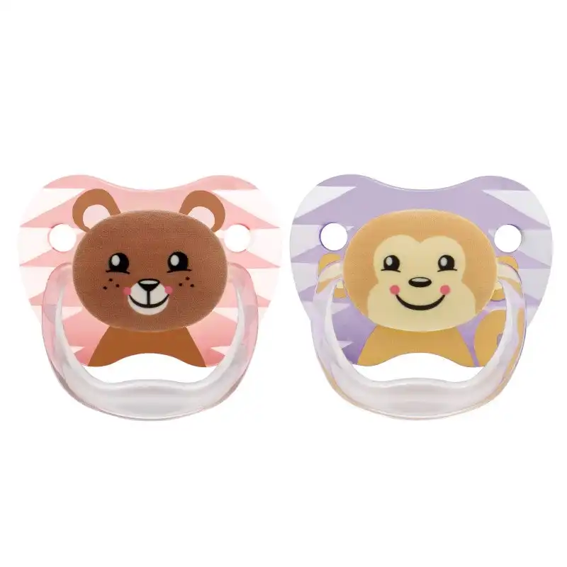 Dr Browns Prevent Shield Pacifier Stage 2 Girl 2 Pack