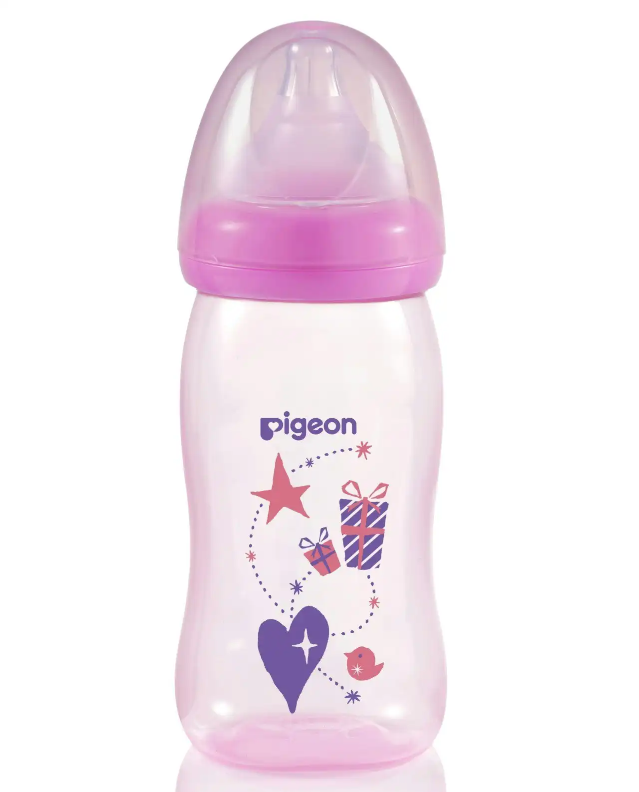 PIGEON Softouch Bottle PP Pink 240ml