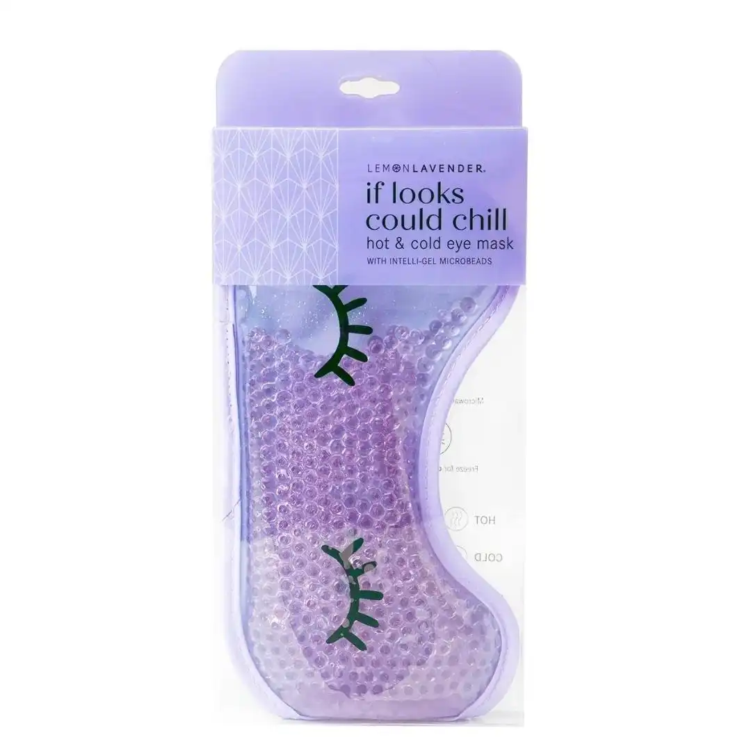 Lemon Lavender If Looks Could Chill Hot & Cold Eye Gel Mask - Purple