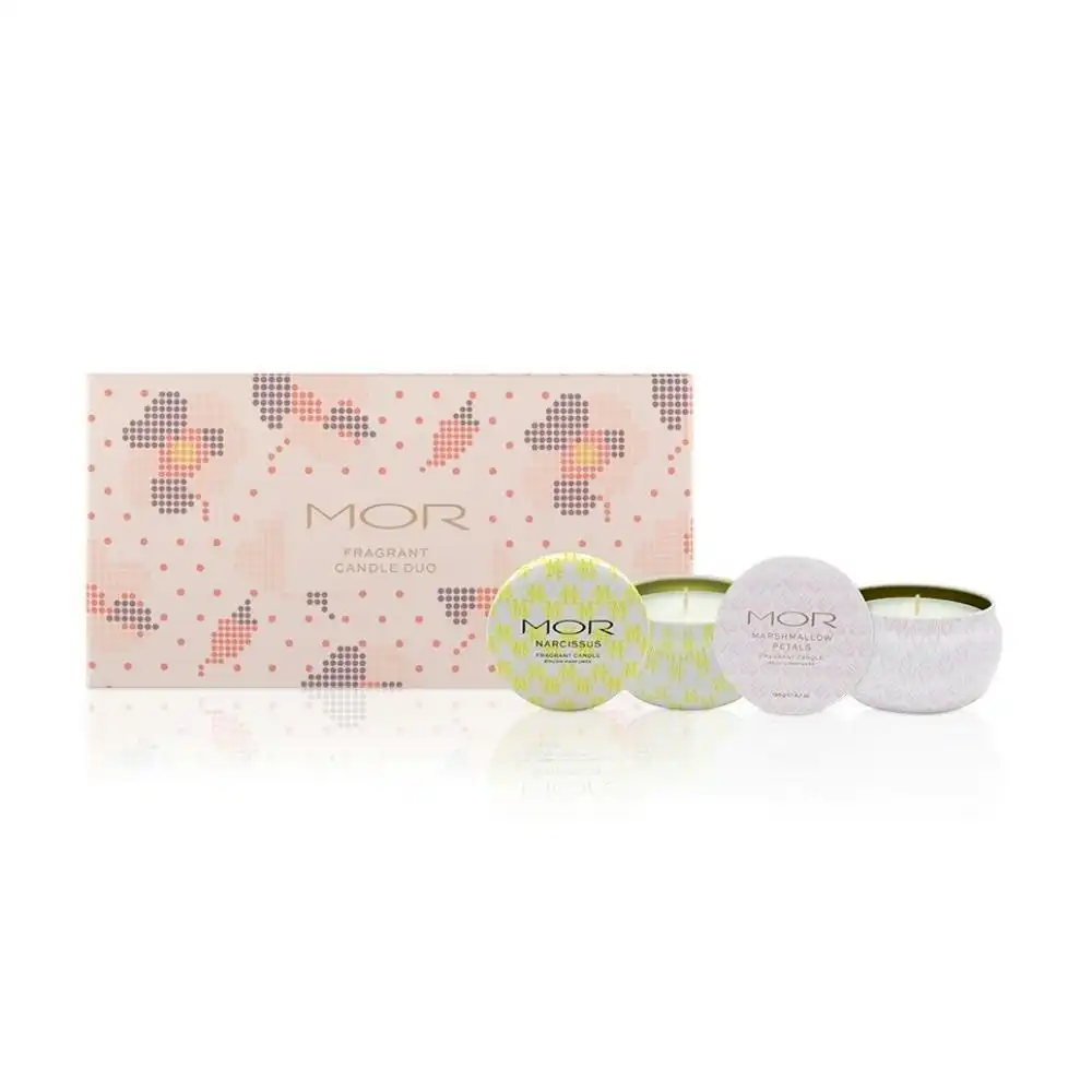 MOR Sugar Dust Fragrant Candle Duo 2 x 135g