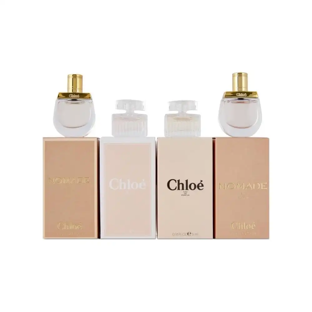 Chloe 4 Piece Mini Fragrance Gift Set 4x5mL