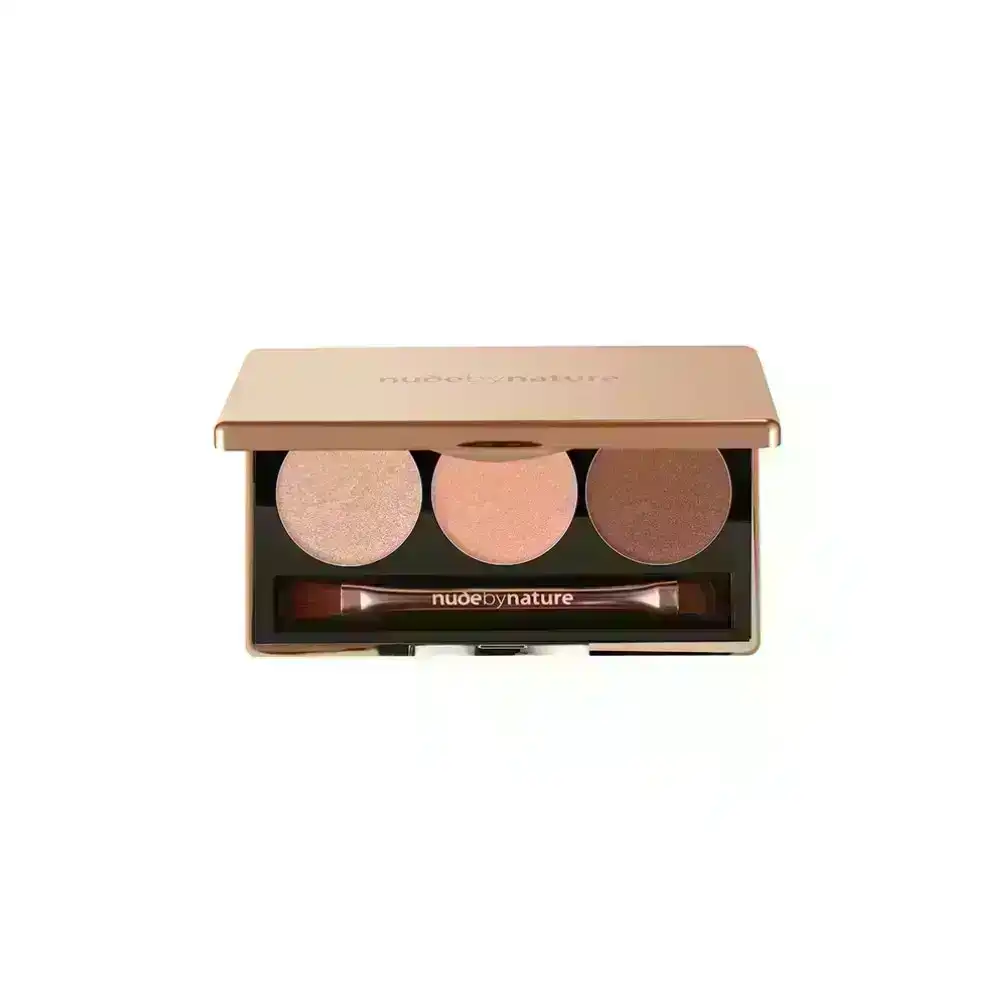 Nude by Nature Natural Illusion Eyeshadow Trio 3x2g - 03 Rose