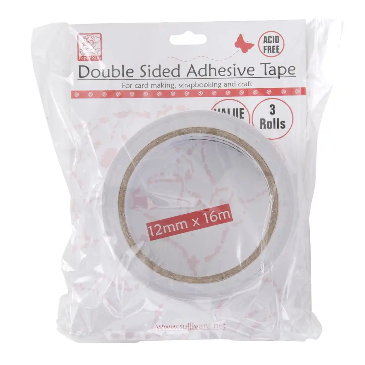 Sullivans Adhesive Tape Value Pack- 12mm