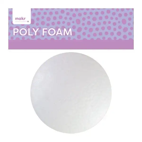 Makr Polyfoam Box, Round- 13x13cm