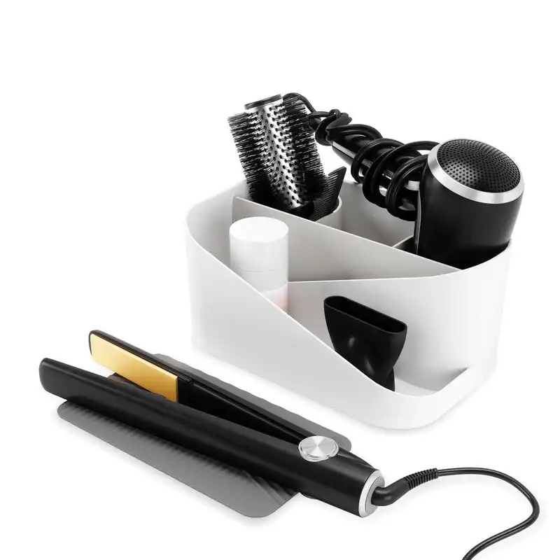 Umbra Glam Hair Tool Organiser - White/Charcoal
