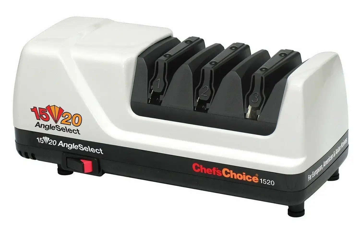 Chef's Choice M1520 Angle Select Electric Knife Sharpener- White