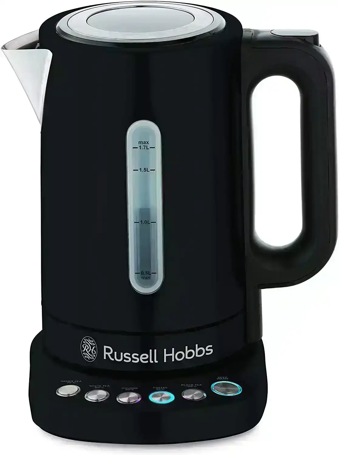Russell Hobbs 1.7L Addison Digital Electric Kettle Matte Black RHK510BLK