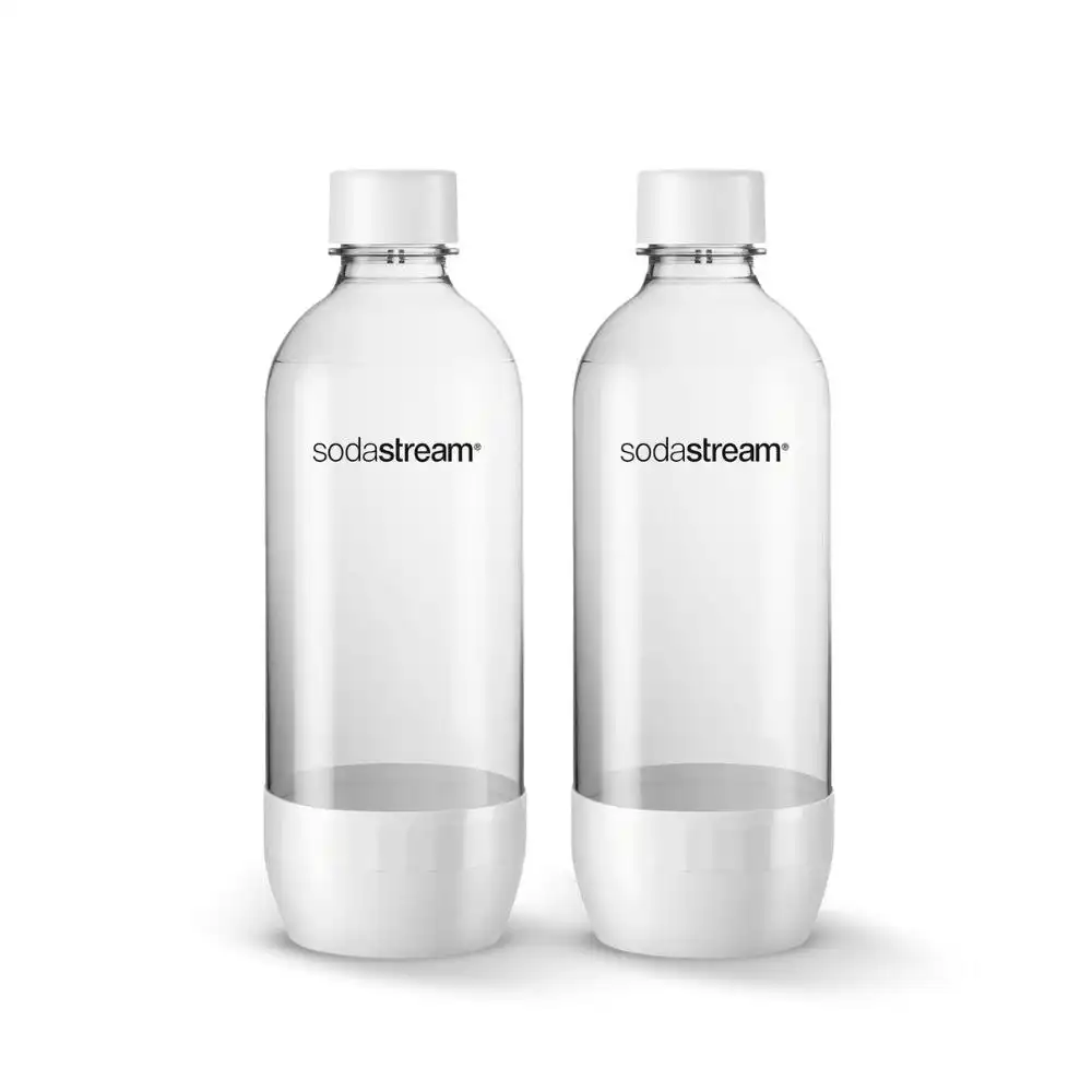 SodaStream Fuse 1Lt Carbonating Bottles Twin Pack For SodaStream [Color: Silver]
