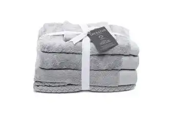 Sheraton Egyptian 5 Piece Towel Pack - Dove Grey