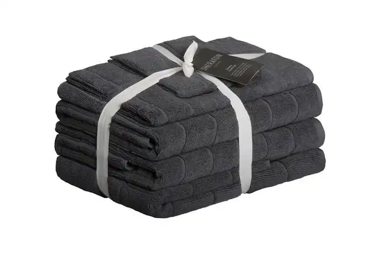 Sheraton Egyptian 5 Piece Towel Pack - Slate