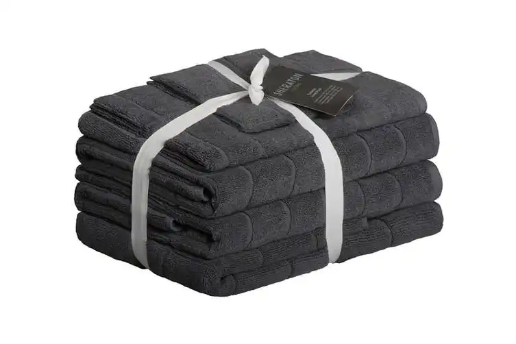 Sheraton Egyptian 5 Piece Towel Pack - Slate
