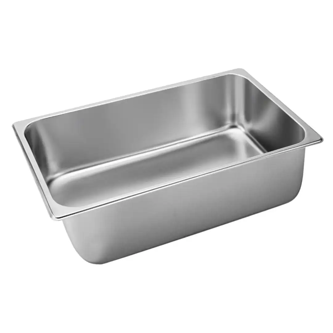 Soga Gastronorm GN Pan Full Size 1/1 GN Pan 20cm Deep Stainless Steel Tray