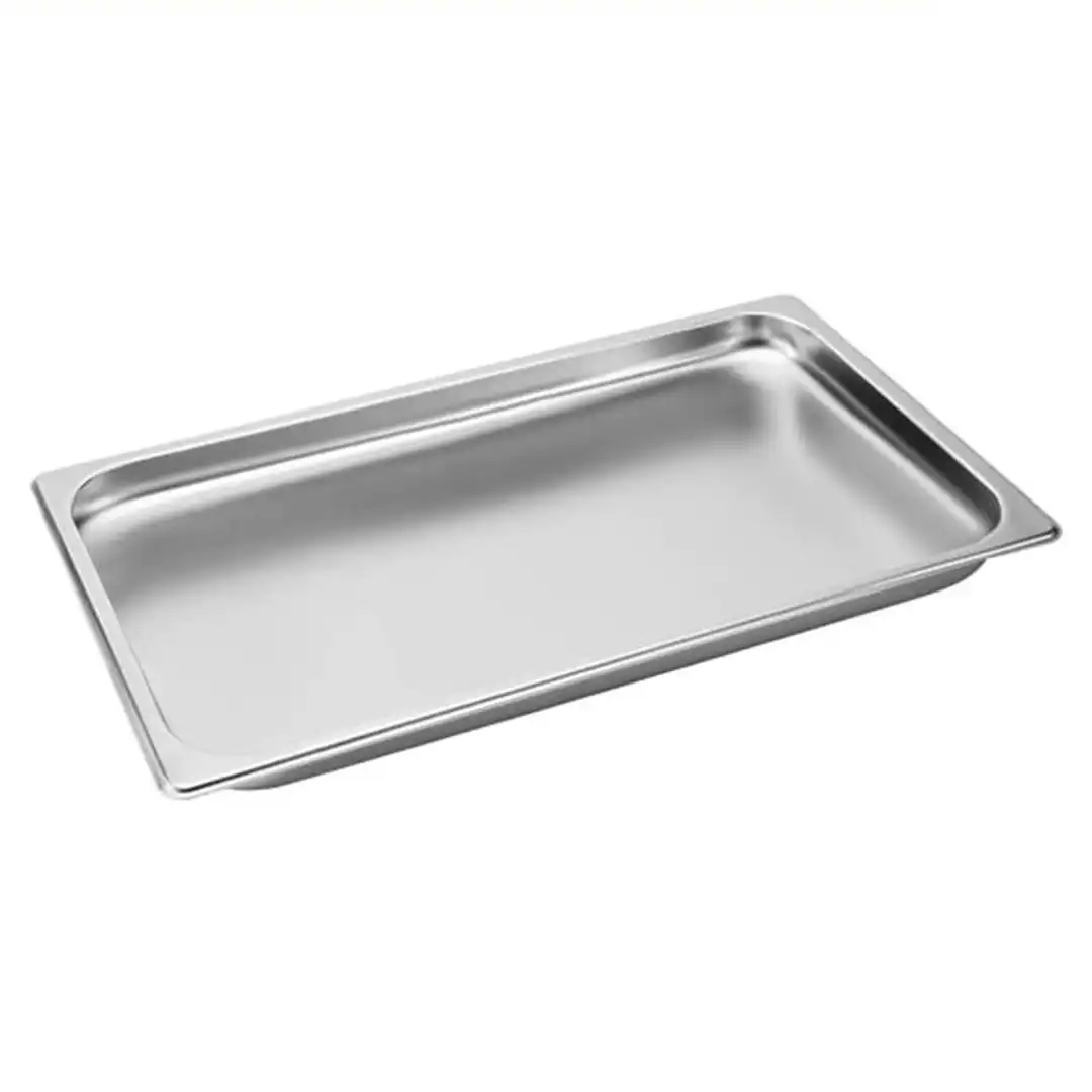 Soga Gastronorm GN Pan Full Size 1/1 GN Pan 2cm Deep Stainless Steel Tray