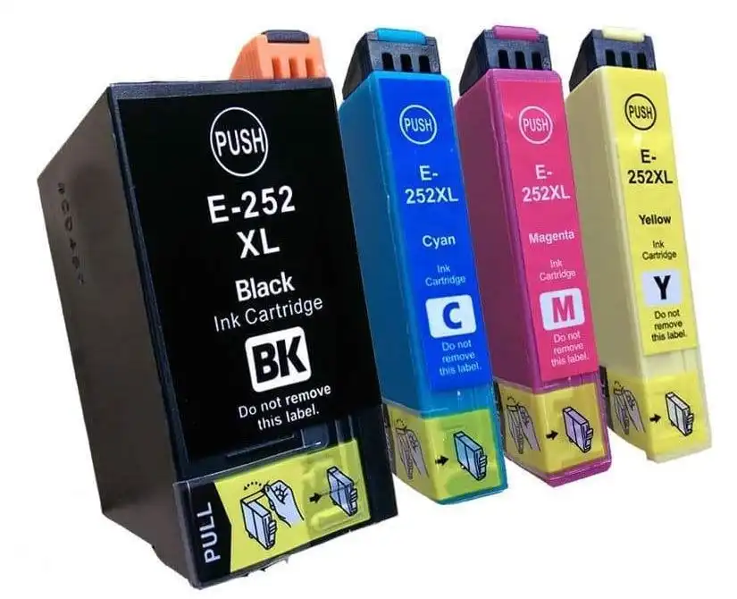 20x Compatible Epson 254XL & 252XL Ink Cartridge Set (5BK,5C,5M,5Y) High YieldWorkforce WF3620 3640 7720 WF7710 7610