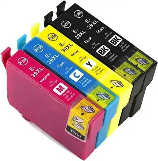 8 Pack Epson 39XL Compatible High Yield Inkjet Cartridges C13T04L192 - C13T04L492 [2BK, 2C, 2M, 2Y]