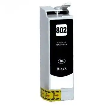 Black High Yield Inkjet Cartridge Compatible With Epson 802XL (C13T356192)