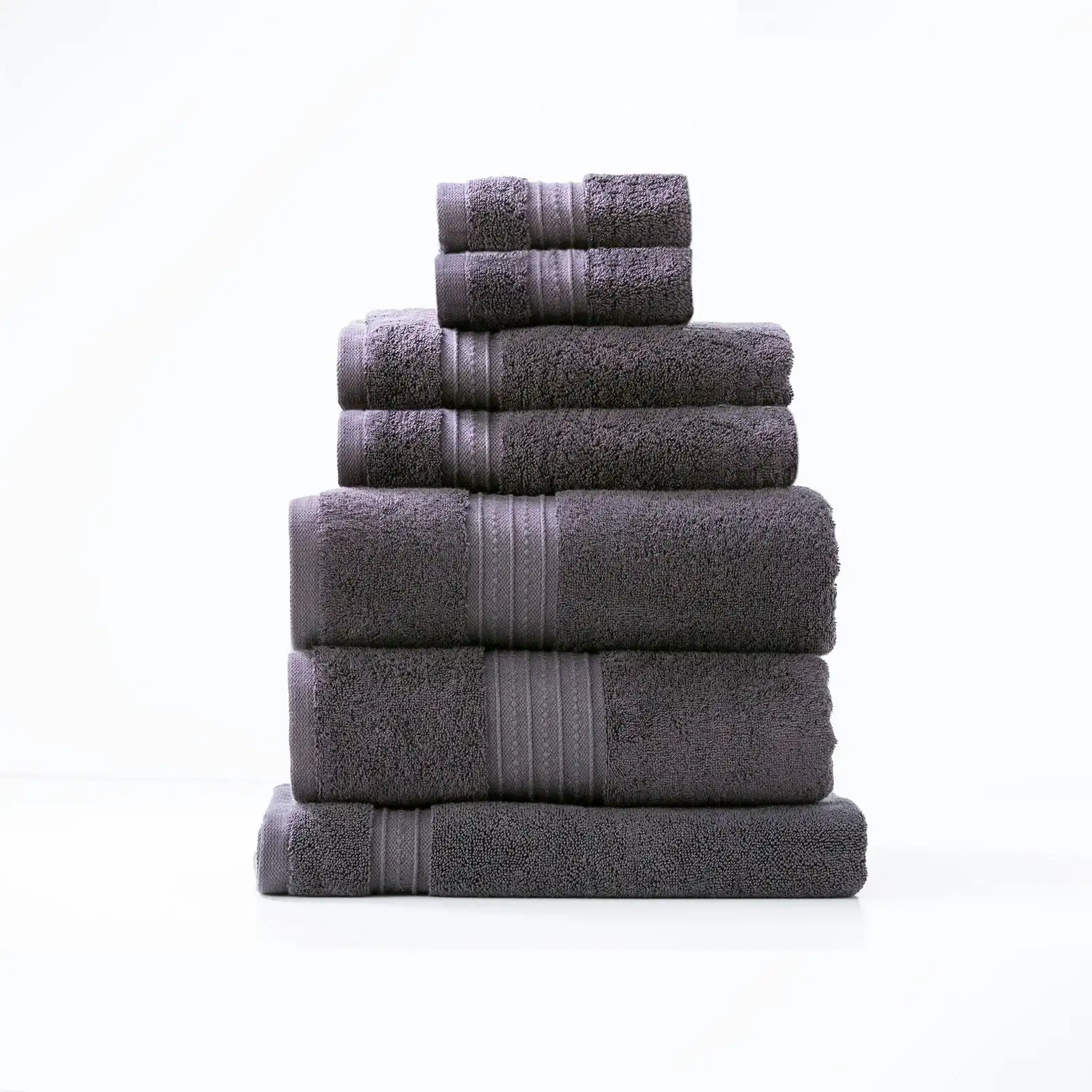 Brentwood Quick Dry Towel Set Carbon