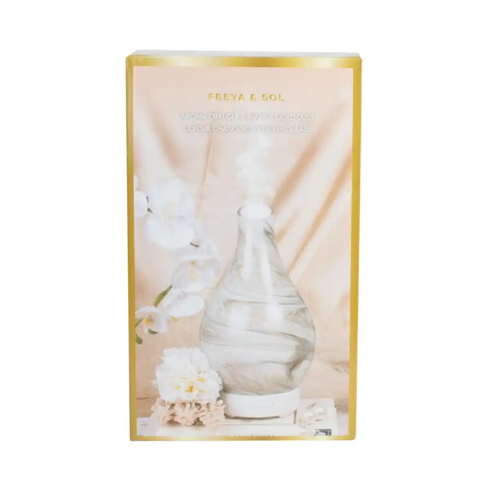 Freya & Sol Marble Gold Dust Glass Diffuser