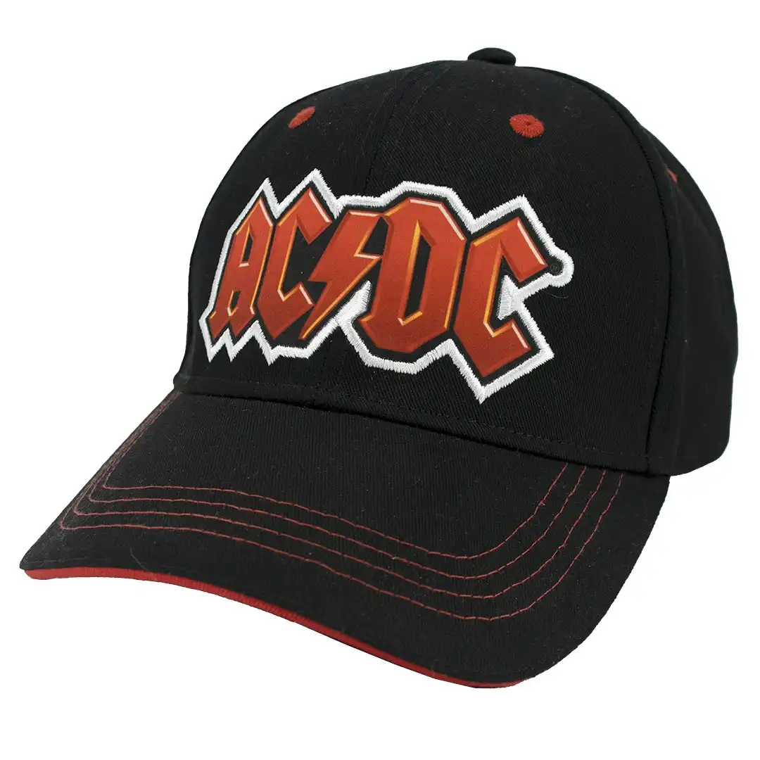 ACDC Baseball Cap Red Logo