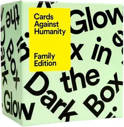 Cards Against Humanity Family Edition Expansion Glow In Dark