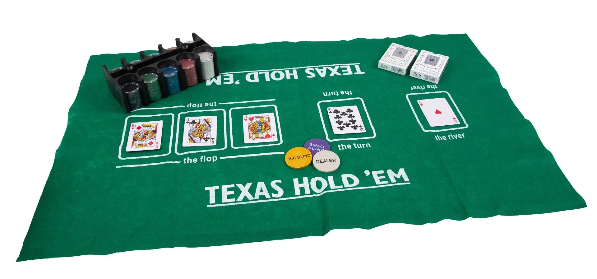 Texas Hold'em Poker Set 200 Chips