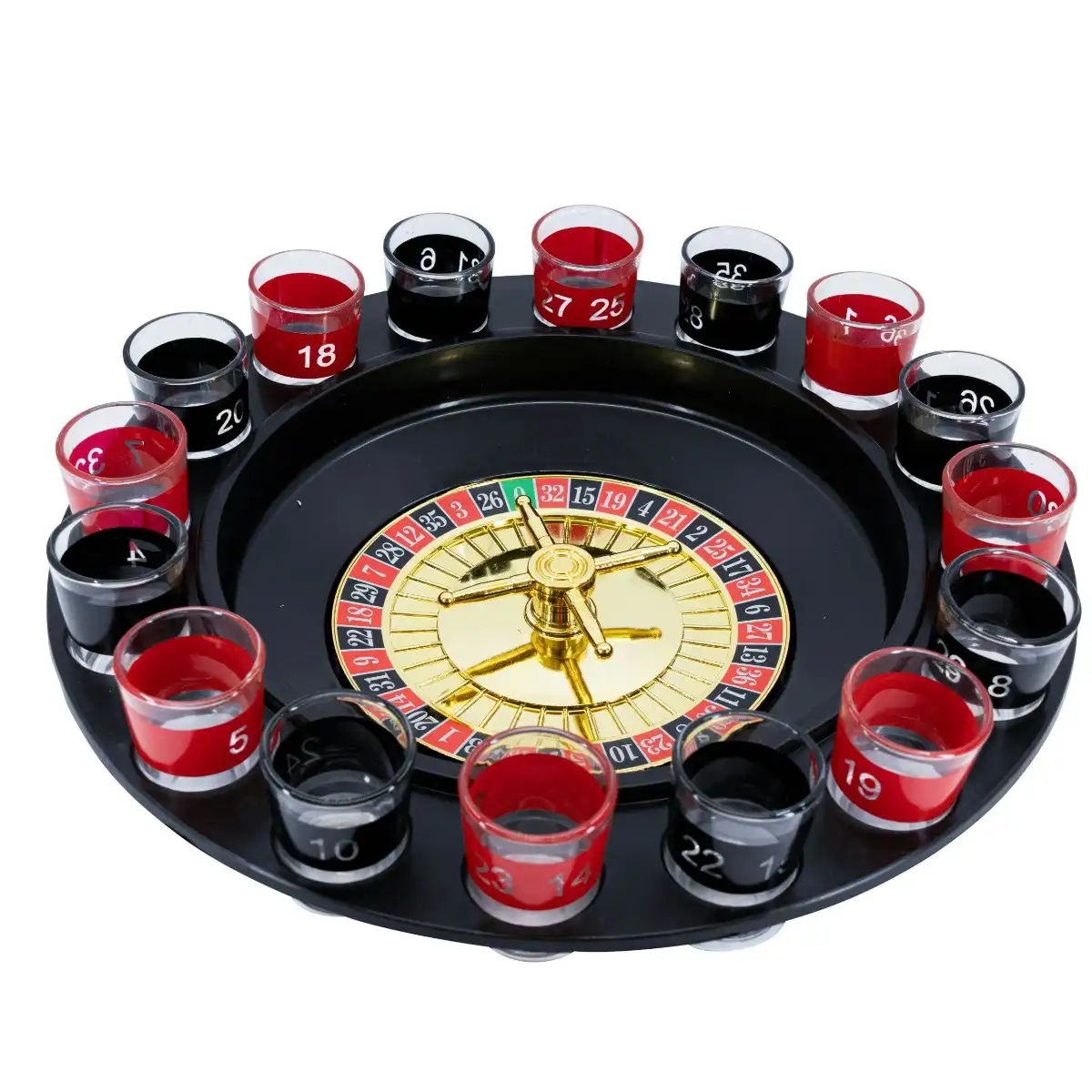 Pissed Shot Glass Roulette Drinking Game