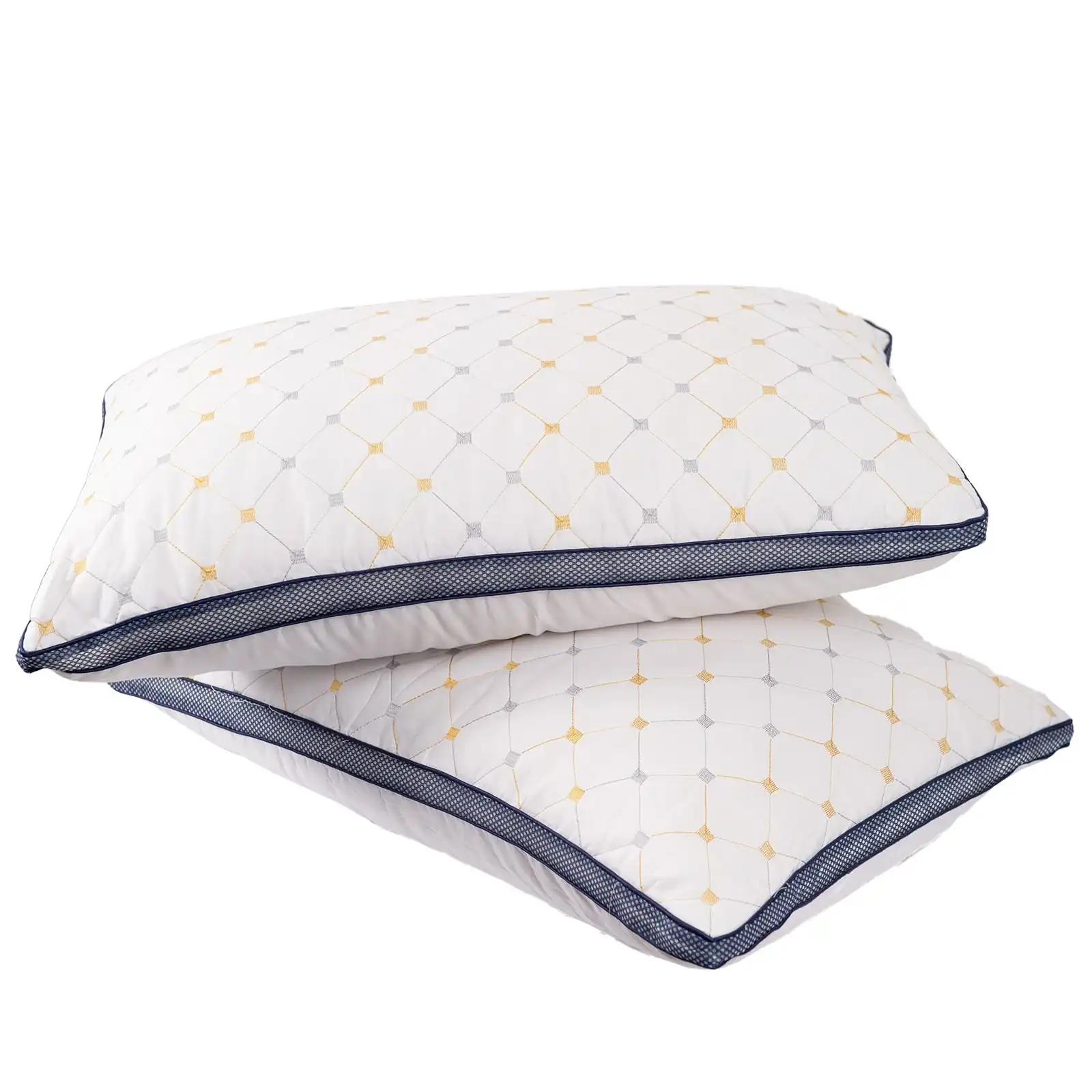 Royal Comfort Chiro Comfort Pillows 2 Pack Hotel Quality Air Mesh Ultra Comfort