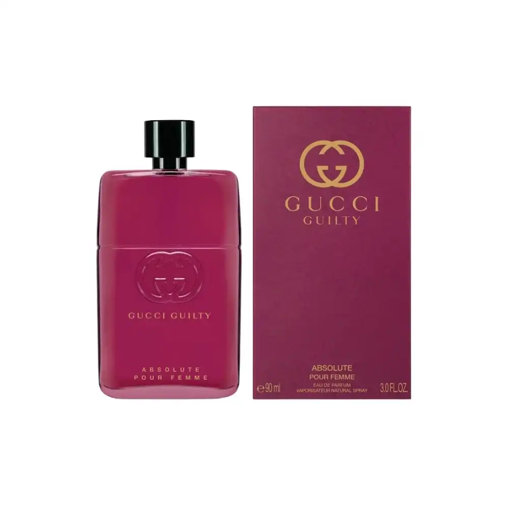 Gucci Guilty Absolute Pour Femme 90mL Eau De Parfum Fragrance Spray