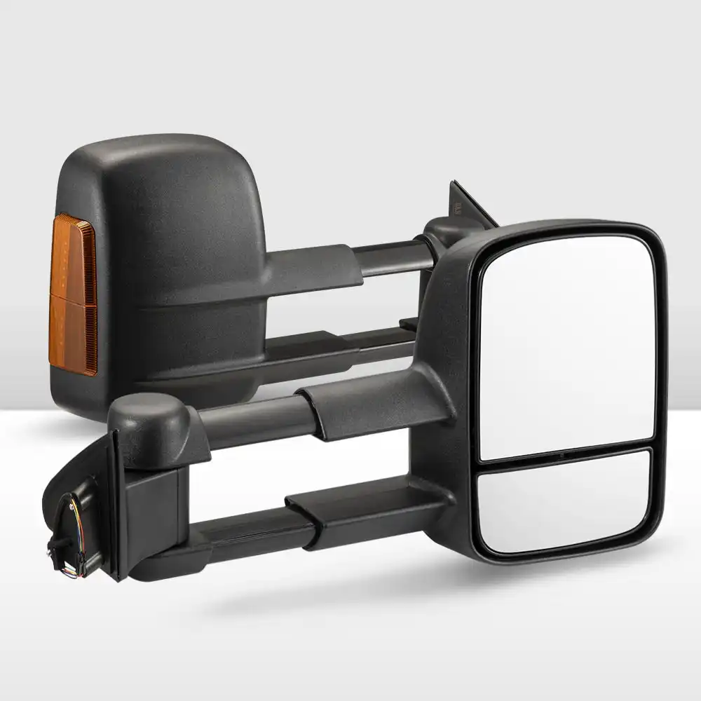 San Hima Extendable Towing Mirrors For Jeep Grand Cherokee 2010-ON